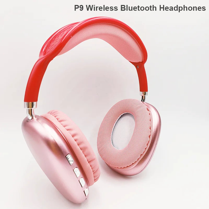 P9 pro fones de ouvido sem fio bluetooth over-ear com cancelamento de ruído fones de ouvido estéreo som esportes música jogos