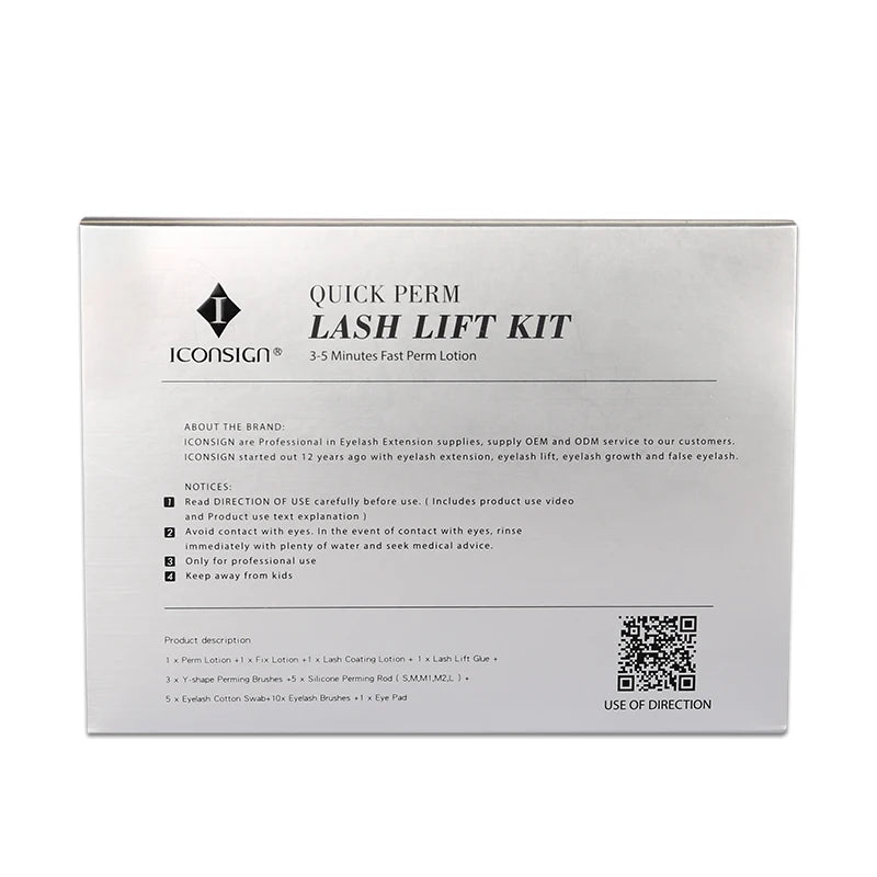 Kit levantamento de cílios LASH LIFT, 3 a 5 minutos Quick Lash Perm